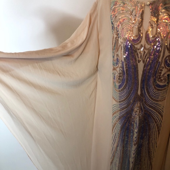 Sequin Maxi Dress NWT - Picture 9 of 14